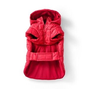 Dog and Cat Marshmallow Puffer Vest - Red - The Cuddle Collab / brand new